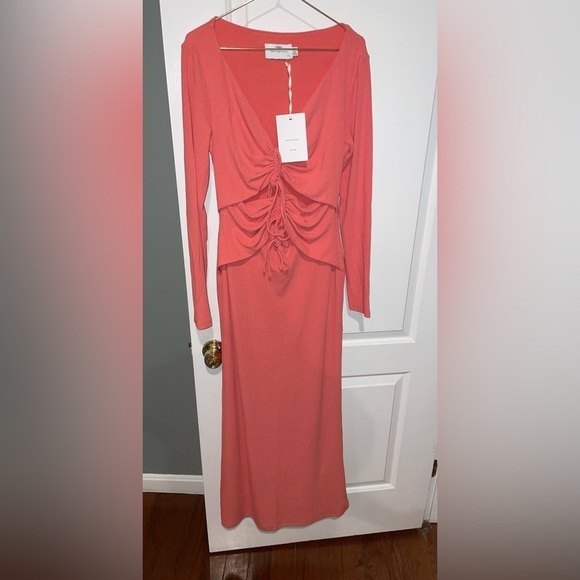 NWT Significant Other Marie Dress in Watermelon Size 8 - Picture 5 of 9